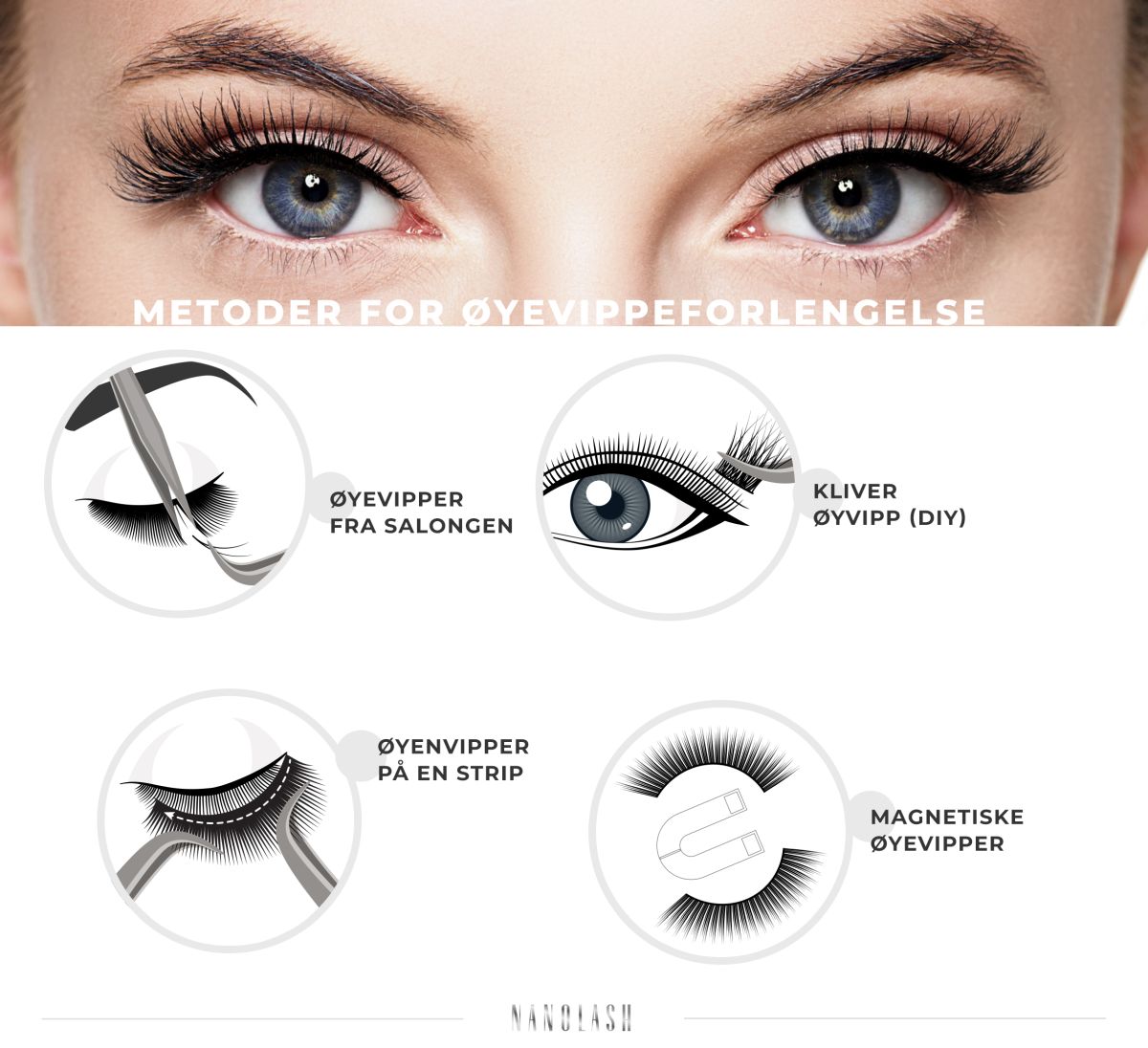 hva er metodene for vippeextensions?
